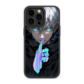 Shh Holographic Mobile Bumper Cover For iPhone 15 Pro