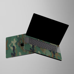 Macbook Military Green Laptop Skins