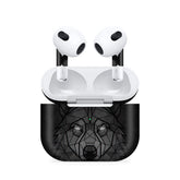 Wolf Abstract Airpods 4 Skin