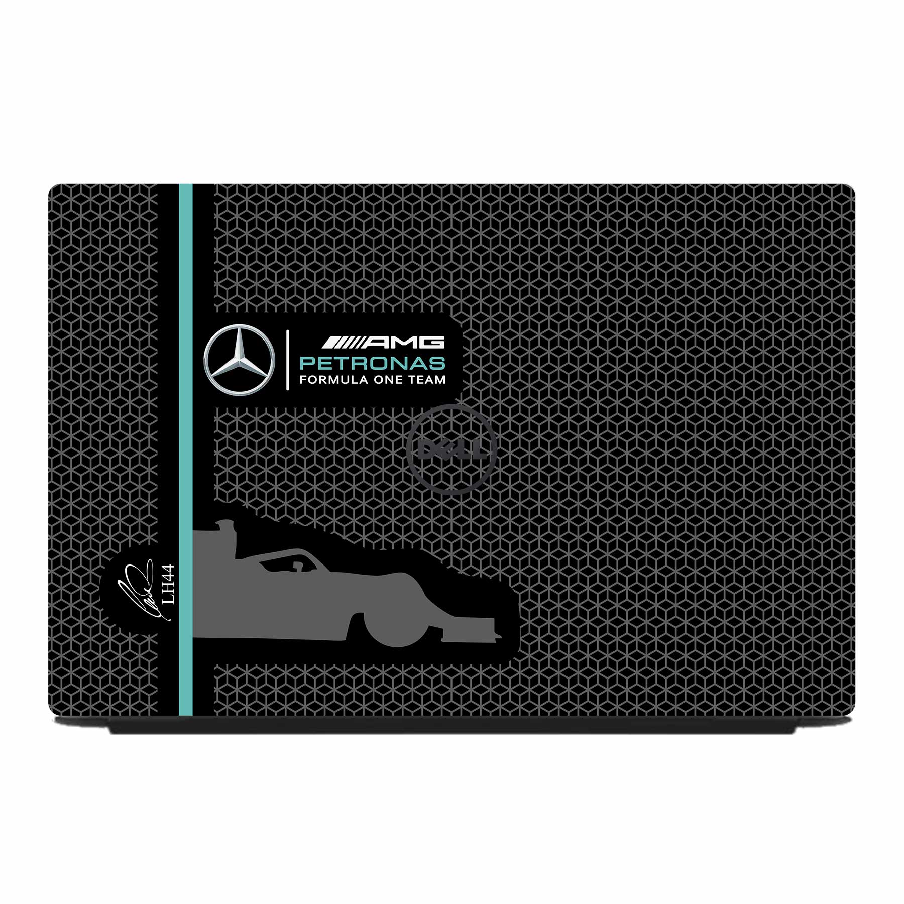 Dell Inspiron 3501 3520 Laptop Skins & Wraps - WrapCart | Formula Fans - Black Dell Inspiron 3501 3520 Laptop Skin