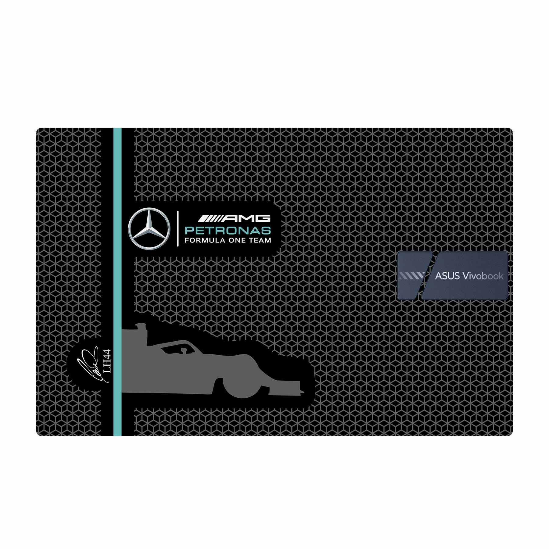Asus Vivobook 15 X1504ZA X1502ZA Laptop Skins & Wraps - WrapCart | Formula Fans - Black Asus Vivobook 15 X1504ZA X1502ZA Laptop Skin