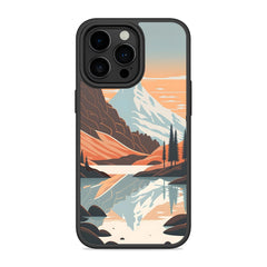 Mountains 3D Mobile Bumper Cover For iPhone 14 Series