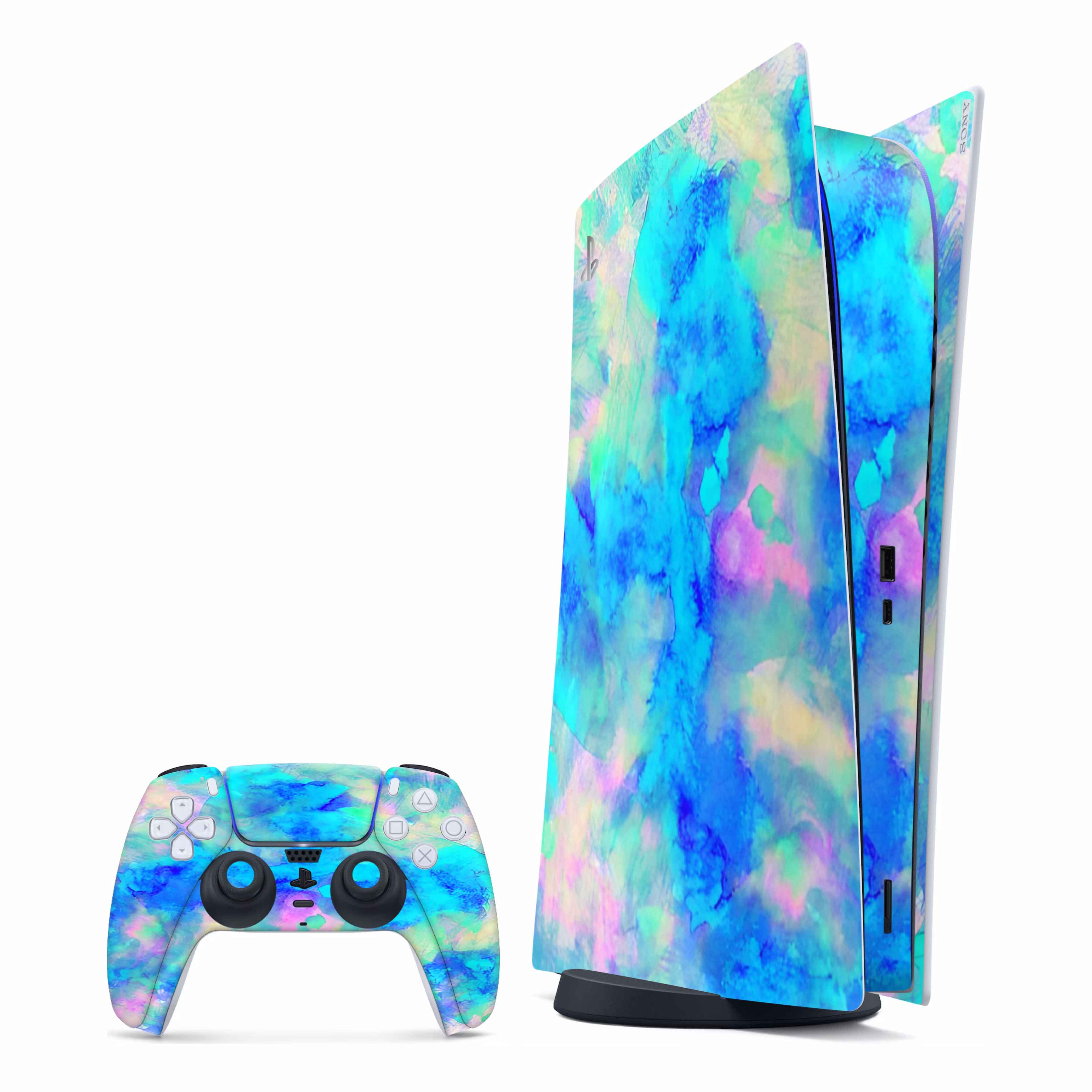 Pastel Electrify Play Station Skin