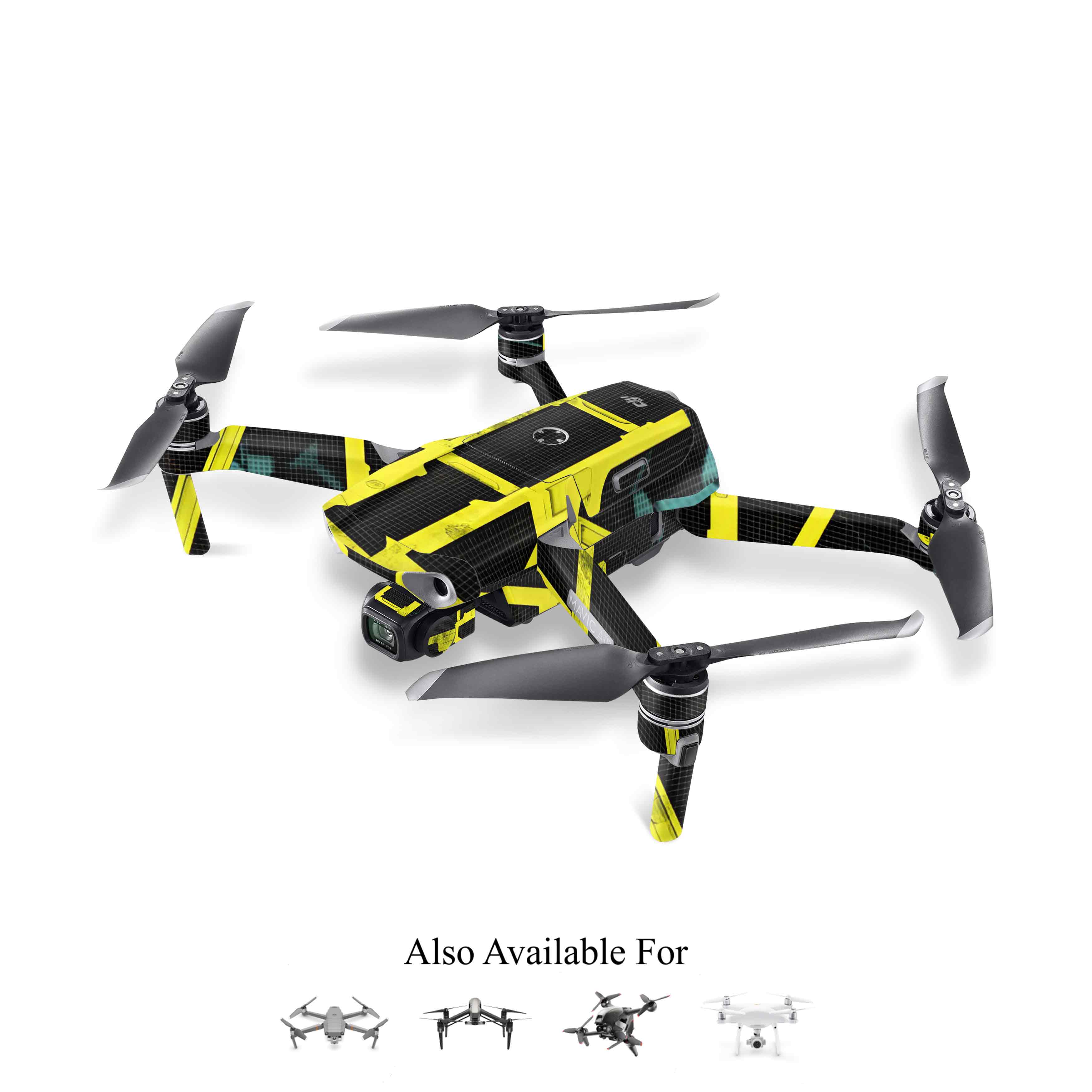 Yellow Cybertech Drone Skin