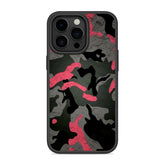 Red Camo Mobile Bumper Cover For iPhone & Samsung