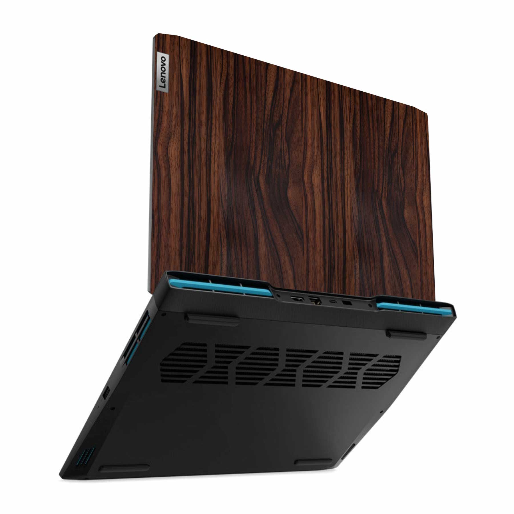 Mahogany Wood Ideapad Gaming 3 Laptop Skin