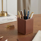 Ideal for corporate gifting, festive gifting, and special occasions like Diwali, Christmas, birthdays, and anniversaries, these durable accessories are thoughtfully designed for modern professionals and proudly Made in India. Upgrade your workspace with Wrapcart Premium Desk Accessories, crafted with high-quality MDF, steel core, and vegan faux leather for a perfect blend of style, durability, and functionality.