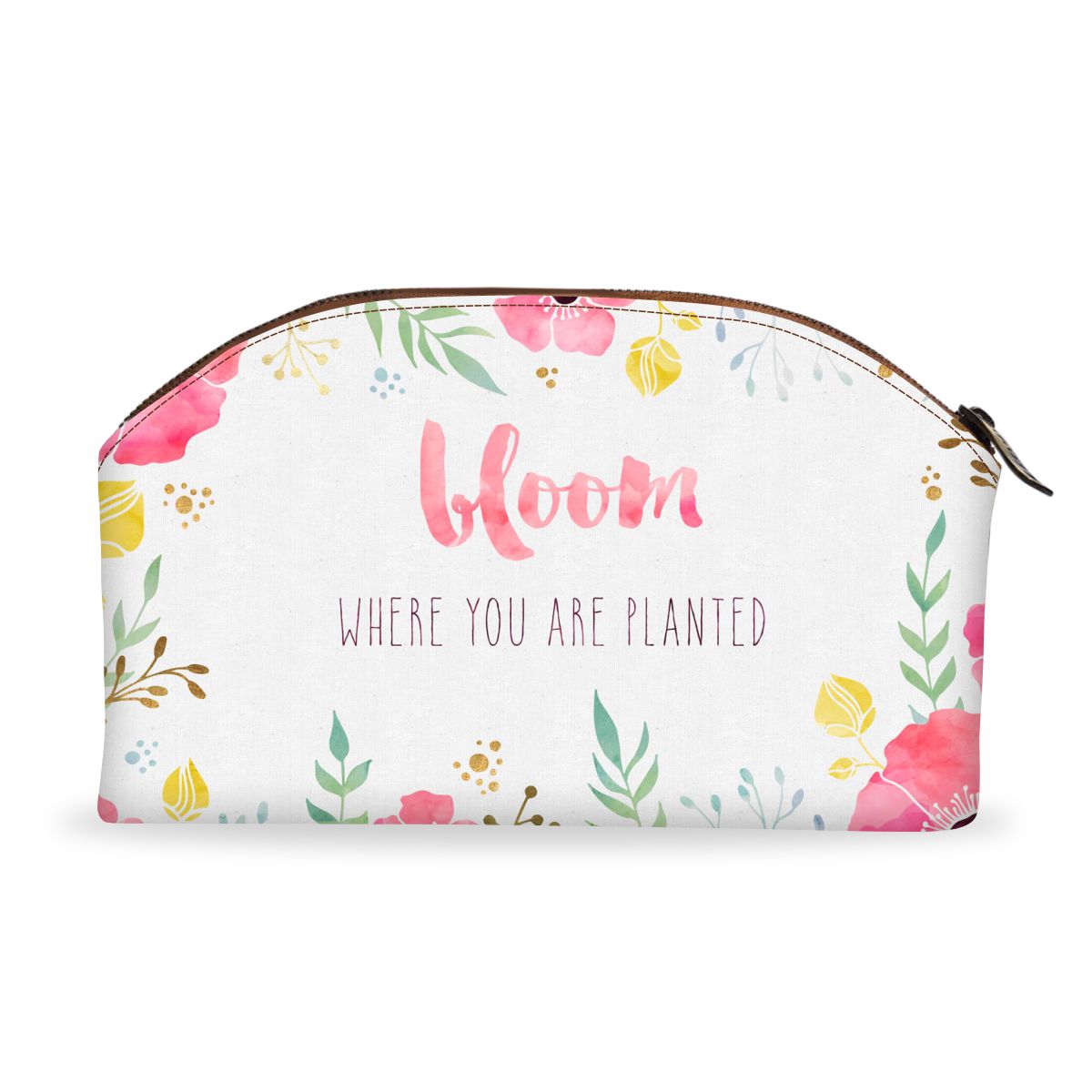 Bloom Where You Are Planted Tech Pouch