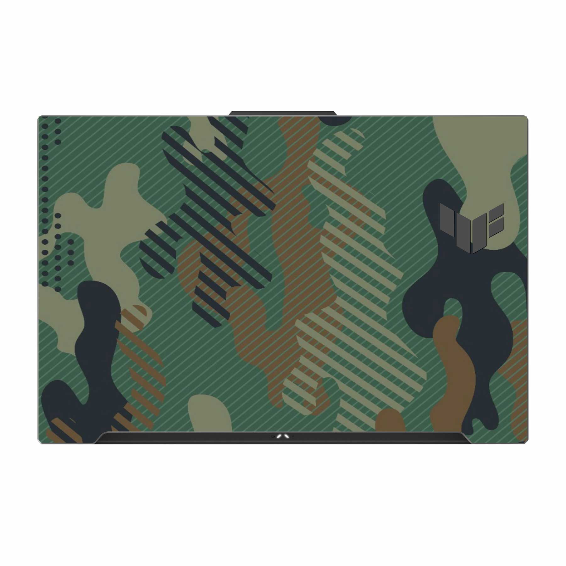 Military Green Asus TUF Gaming F17 FX707Z Laptop Skin