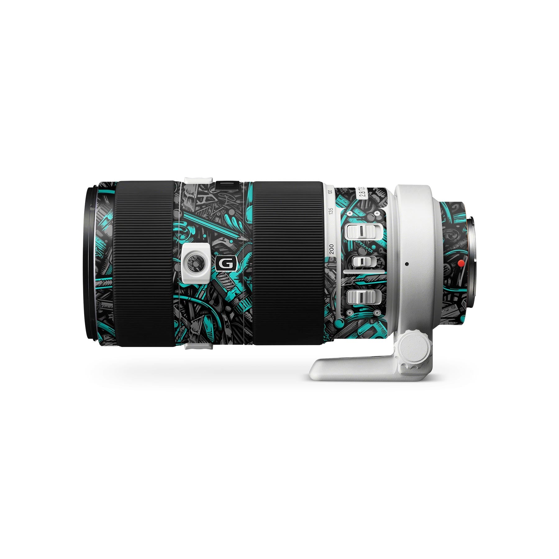 Abstract Fire Lens Skin