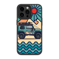 Summer Travel Mobile Bumper Cover For iPhone 16 Pro