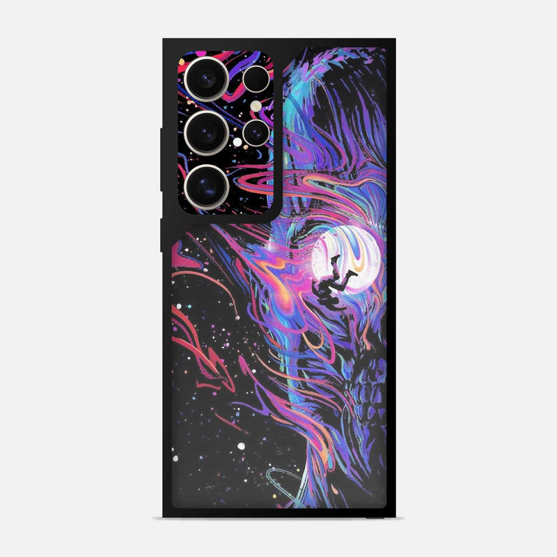 Abstract Galaxy Bumper Mobile Cover - WrapCart