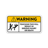 Serious Matter Car Sticker