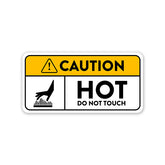 Hot Do Not Touch Car Sticker