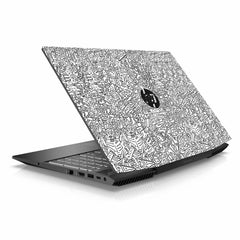 Robotic Doodle Laptop HP Pavilion Gaming 15 EC CX Series Laptop Skin