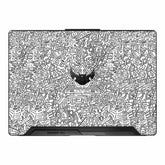 Robotic Doodle Laptop Asus TUF Gaming F17 FX707Z Laptop Skin