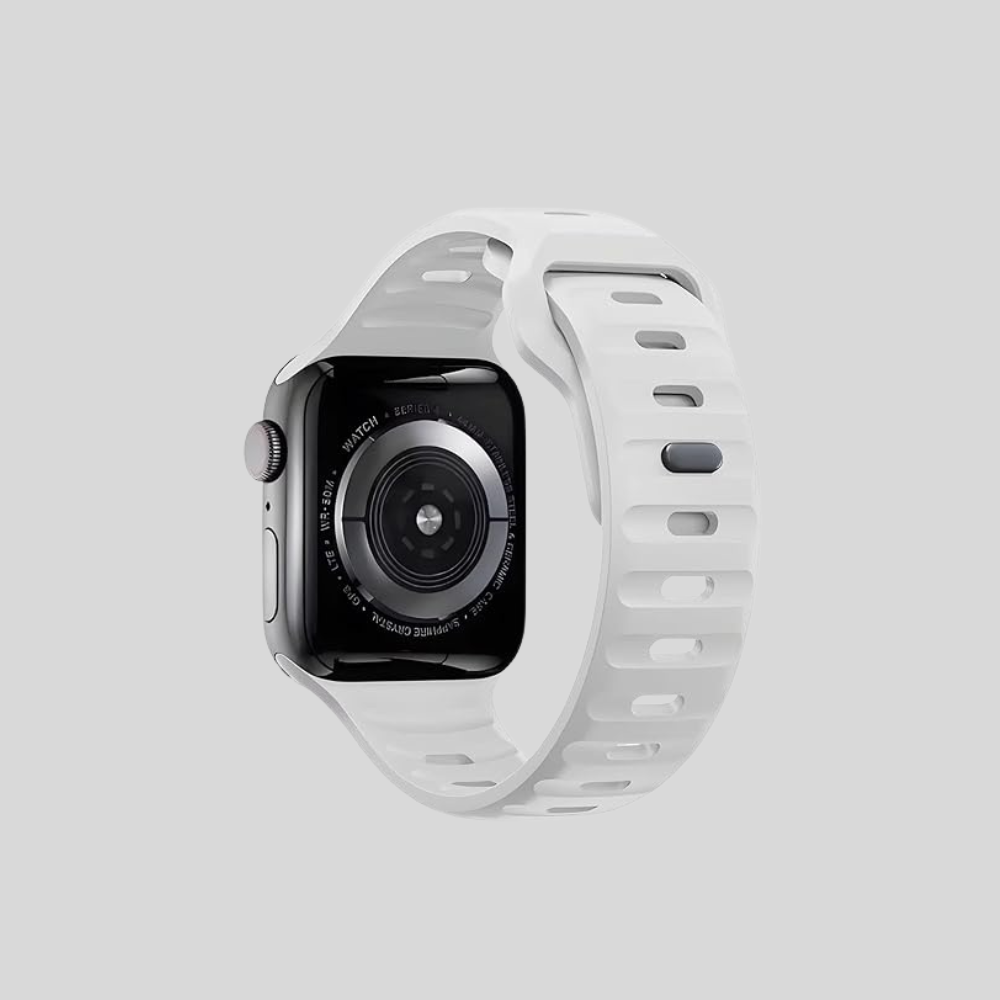 Metal & Silicon Apple Watch Strap 44 45 46 49 MM For iwatch