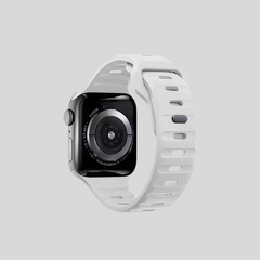 Metal & Silicon Apple Watch Strap 44 45 46 49 MM For iwatch