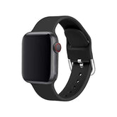 Black Silicone Strap - 20/22 MM