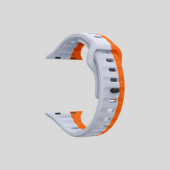 Apple Watch Dual Silicone Watch Strap  - 42/44/45/49 MM