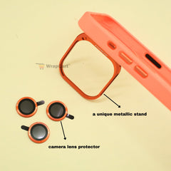 360 Bumper Cover for iPhone 15 Pro - Orange