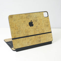 iPad Magic Keyboard Gold Rust Skin