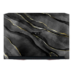 Royal Black Marble Acer Nitro 5 AN515 Laptop Skin
