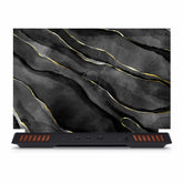 Royal Black Marble Dell G15 5520 Laptop Skin