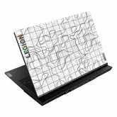 White Topography Exclusive Lenovo Legion 5 15ARH05 Laptop Skin