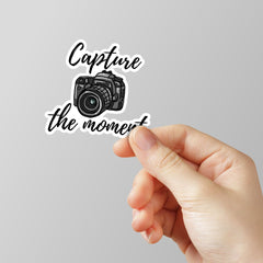 Capture the Moment Laptop Sticker