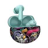 Music Abstract Nord Buds 3 Pro Skin