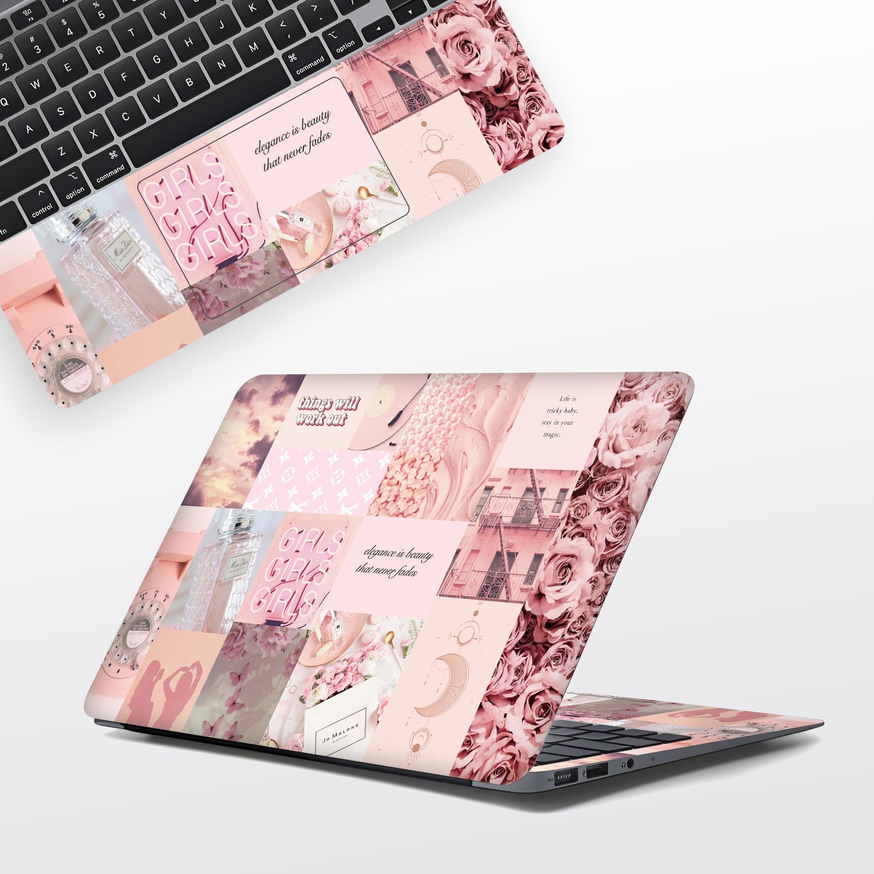 Beauty Never Fades Full Body Laptop Skin
