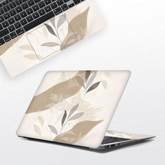 Golden Petals Full Body Laptop Skin