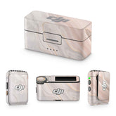 Classic Peach Marble DJI Mic Skin - WrapCart
