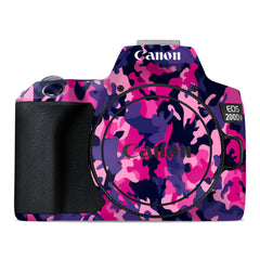 Pink & Purple Camo Camera Skins
