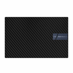 Black Carbon Asus Vivobook 16X M1603QA Laptop Skin