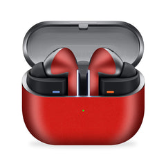 Matte Red Galaxy Buds 3 Pro Skin