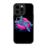 Astronaut Relaxing Mobile Bumper Cover For Samsung S25 Ultra