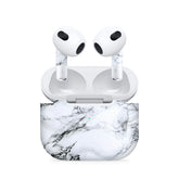 Airpods 4 White Marble Skin