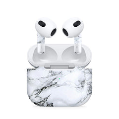 Airpods 4 White Marble Skin