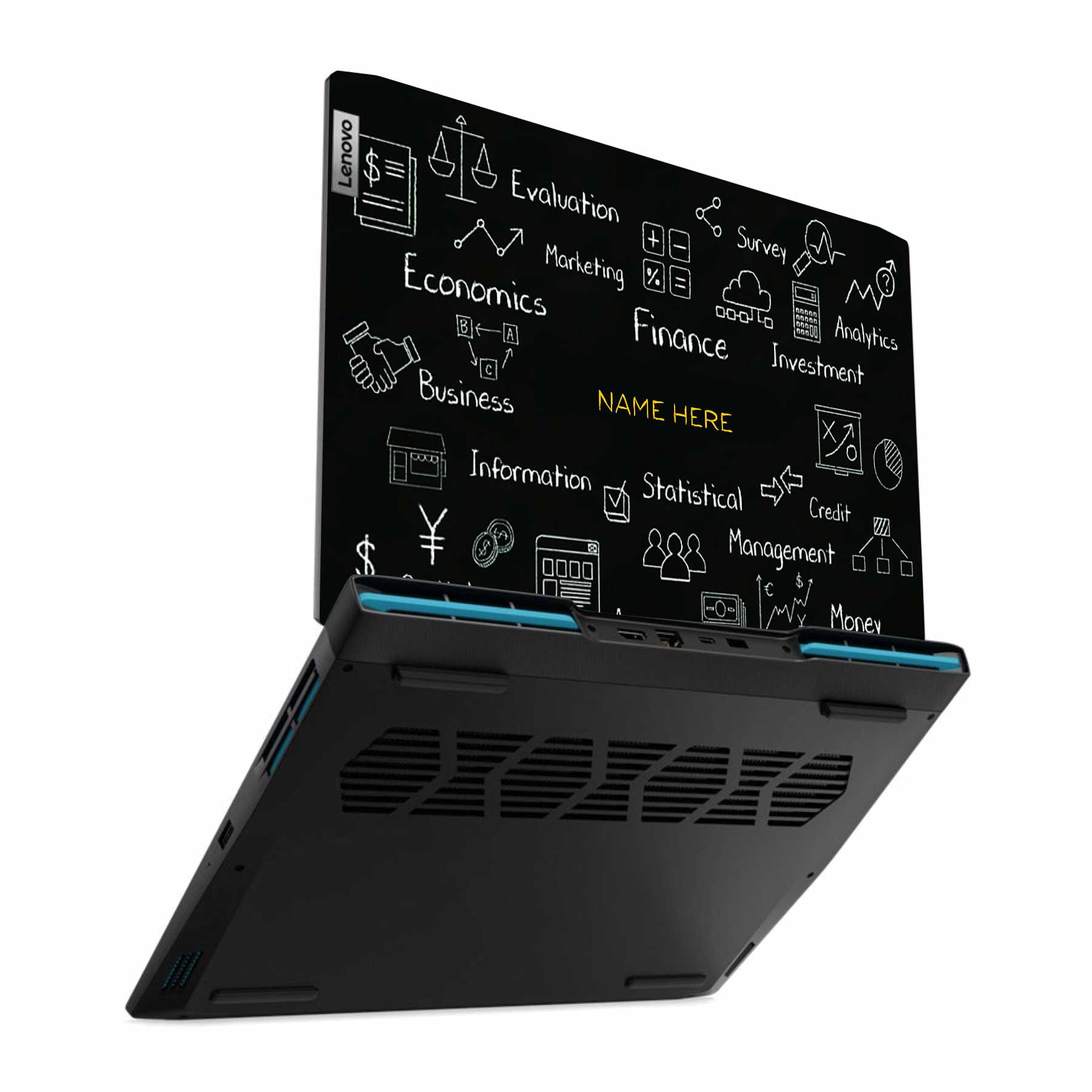Asset Management Custom Name Ideapad Gaming 3 Laptop Skin