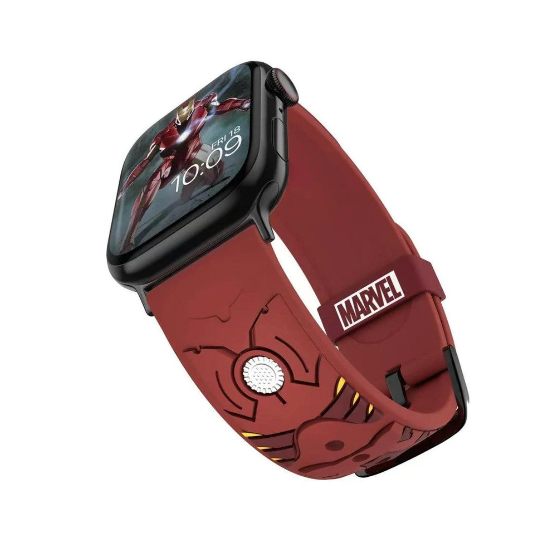 Metal & Silicon Apple Watch Strap 44 45 46 49 MM For iwatch