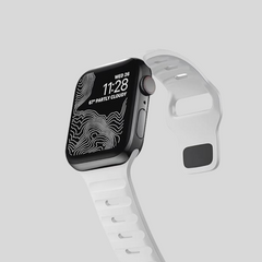 Metal & Silicon Apple Watch Strap 44 45 46 49 MM For iwatch