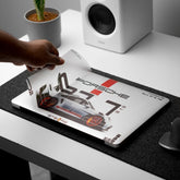 Transparent 911 3M Laptop Skin