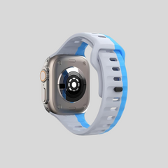 Apple Watch Dual Silicone Watch Strap  - 42/44/45/49 MM