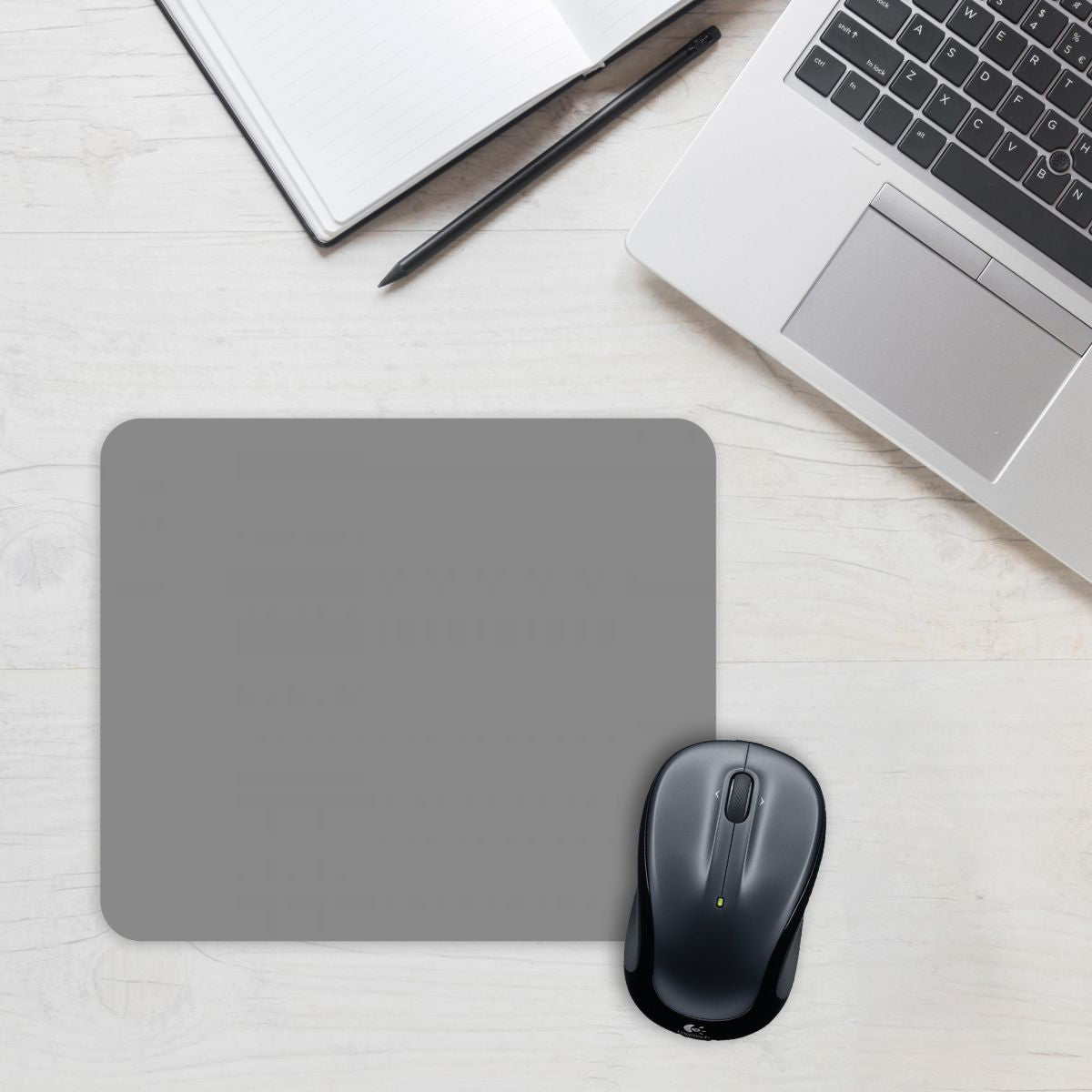 Solid Grey Mousepad