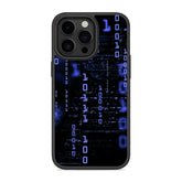 Binary Purple Mobile Bumper Cover For Samsung S25 Ultra