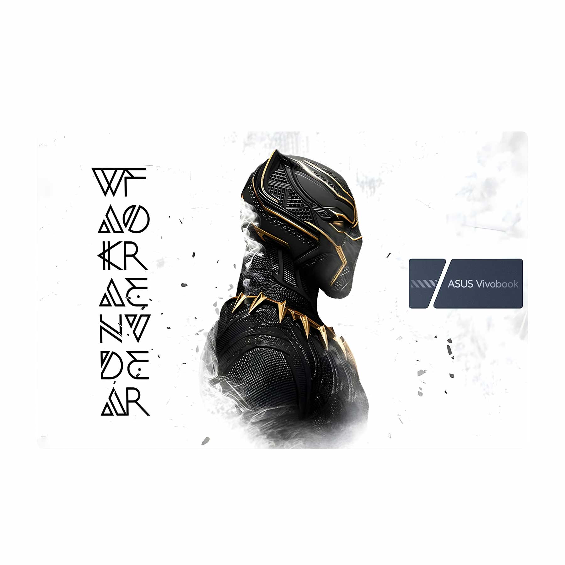 White Wakanda Asus Vivobook X1605ZA Laptop Skin