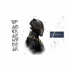 White Wakanda Asus Vivobook X1605ZA Laptop Skin