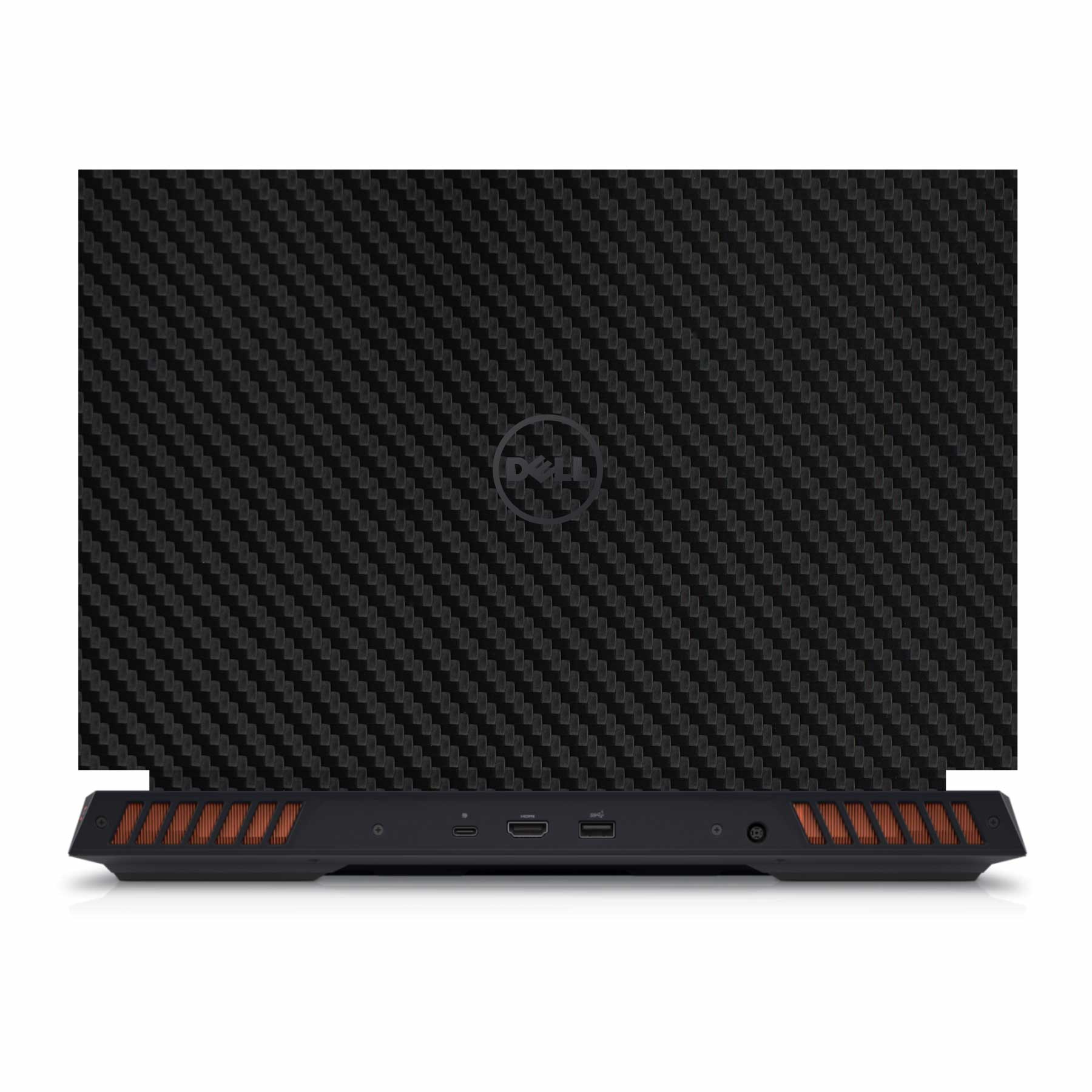 Black Carbon Dell G15 5520 Laptop Skin